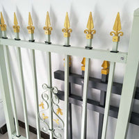 Zinc Steel Villa Garden Fence Panel for Property Security and Isolation