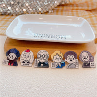 Creative Scholar Enamel Pin Set - Einstein, Lu Xun, Shakespeare Brooches for Students