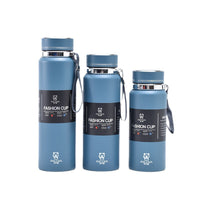 304 Stainless Steel Insulated Water Bottle with Tea Infuser, Large Capacity Travel Mug for Outdoor Sports