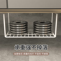 Under-Sink Bathroom Storage Rack Wall-Mounted Basin Organizer for Toilet and Washroom