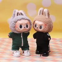 Doll Clothes Sportswear Set for 10cm, 15cm, 20cm Cotton Dolls