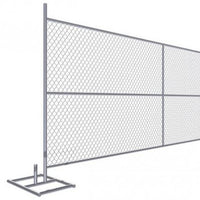Galvanized Chain Link Fence Panel for Yard and Garden Security