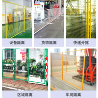 Wire Mesh Fence Gate for Outdoor Enclosures, Gardens, and Warehouses