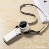 Portable Handheld Foldable Cooling Fan with USB Charging and Ice Compress Function for Outdoor Use