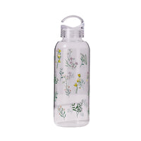 High Borosilicate Glass Water Bottle with Sleeve - Portable for Students & Sports, 500ML