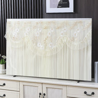 TV Dust Cover for Flat and Curved Screens, Desktop or Wall-Mounted, Various Sizes