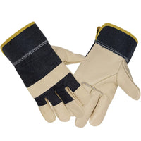 Premium Cowhide Welding Gloves Heat Resistant Work Safety Gloves
