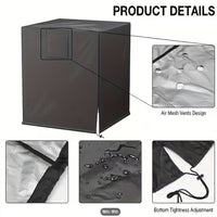 Outdoor Air Conditioner Cover, 210D Oxford Fabric, Waterproof and Dustproof