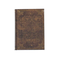 Vintage Kraft Paper Journal Notebook with Hardcover and Decorative Pages