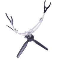 Portable Flat-Tail Ice Fishing Rod with Large Guide Ring