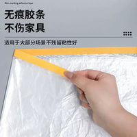 Disposable Plastic Dust Cover Film for Furniture Protection During Renovation and Painting