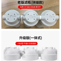 10-inch Triple Water Filter Housing for RO Systems and Home Water Purifiers