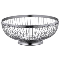 Stainless Steel Fruit Basket with Drainage for Outdoor Gatherings and Snacks