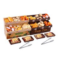 Miniature Bakery Dessert Display Set for Dollhouse