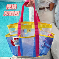 Large Capacity Transparent Waterproof Beach Pool Tote Bag for Swim & Travel