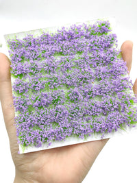 Miniature Simulation Model Flower Cluster Grass Tufts for Diorama Landscaping