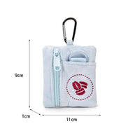 Women's Mini Outdoor Credit Card Key Pouch Sports Coin Earphone Bag