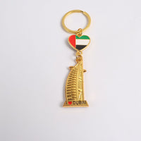 Dubai Burj Khalifa & Burj Al Arab Keychain Souvenir