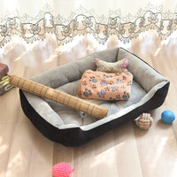 All-Season Pet Bed for Small to Large Dogs and Cats, Warm Winter and Cool Summer Pet Mat
