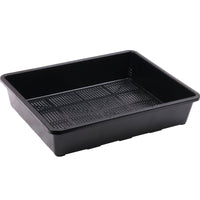 Rectangular Plastic Seedling Tray with Optional Clear Lid for Succulents and Small Plants