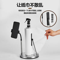 Commercial Kitchen Stainless Steel Paper Towel Holder and Cup Dispenser Combo