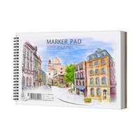 Thickened Sketchbook for Drawing, Opaque Quick-Sketch Art Book for Students and Kids