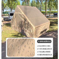 Inflatable Outdoor Camping Tent, Thickened Windproof Rainproof, 1-Bedroom 1-Living Room