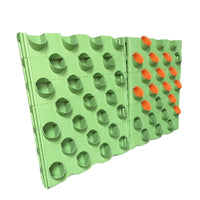 Double-Sided Vertical Garden Planter Box for Green Walls