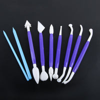 9-Piece Polymer Clay Sculpting Tool Set for Beginners