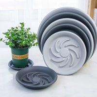 Breathable Round Plant Pot Saucer with Water Catch Tray for Preventing Root Rot