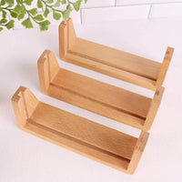 Wooden U-Shaped LED Light Base for Photo Frames and Acrylic Displays