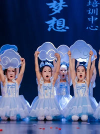 Girls' "I Have a Dream" Ballet Dance Princess Tutu Dress for Stage Performance
