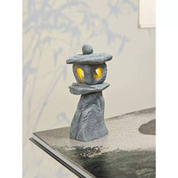 Miniature Japanese Stone Lantern Ornament for Micro Landscape Aquarium Bonsai Decor