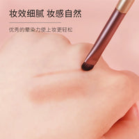 Meinvlang Mini Grape Makeup Brush Set with Storage Bag - Portable Eyeshadow, Powder, Contour, Highlight Brushes