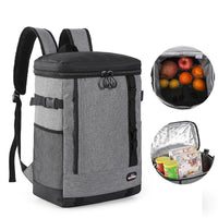 Portable Insulated Cooler Backpack for Outdoor Picnics and Food Storage