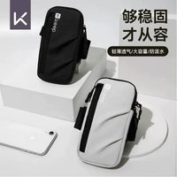 Keep Running Phone Armband for Men and Women, Waterproof Sports Arm Bag for Fitness and Exercise
