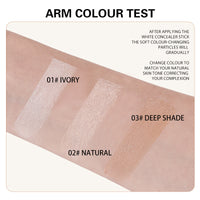 OCHEAL Color Changing Double-Ended Foundation Stick & Concealer for Nose Shadow, Contouring, and Brightening