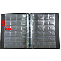 Coin Collection Album with 240/480 Pockets, Bronze Hot Stamped Logo