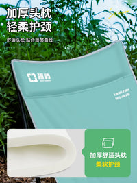Jiangyu Outdoor Folding Lounge Chair Portable Moon Chair Camping Office Nap Artifact Beach Chair