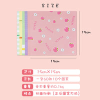 Double-Sided Printed Origami Paper for Kids' DIY Crafts - Cartoon Patterns, 60 Sheets