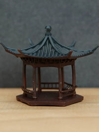 Miniature Landscape Pagoda Lighthouse Chinese Ancient Architecture Model Ornament
