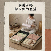 Hand Roll Vacuum Compression Bags for Travel Clothes Storage
