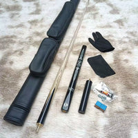 God of War Billiard Cue Stick Wild Wolf Leopard Weighted Small Head Chinese Style Full Cue Black Eight Snooker Nine Ball Table Handmade Full Cue