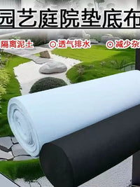 Geotextile Fabric for Gardening, Permeable Non-Woven Polyester for Planters and Drainage