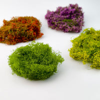Miniature Simulation Vine Model for Micro Landscape Decor - Cotton Thread Green Silk Cotton Net Willow