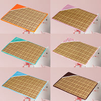 Summer Pet Cooling Mat for Cats and Dogs - Breathable Rattan and Ice Silk Double-Sided Sleeping Pad