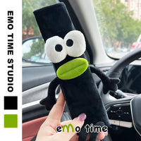 Cute Shiba Inu Car Seat Belt Shoulder Pads, Anti-Wear Vehicle Safety Belt Covers