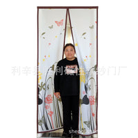 Magnetic Thermal Insulated Door Curtain for Air Conditioning and Dust Protection
