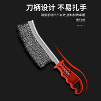 Industrial Wire Brush Set with Iron Handle for Rust Removal and Polishing