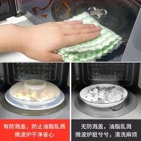 Microwave Food Cover with Ventilation Holes, Splatter Guard and Fresh-keeping Lid